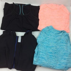 IVIVVA BY LULULEMON AND ATHLETA GIRL TOPS BUNDLE